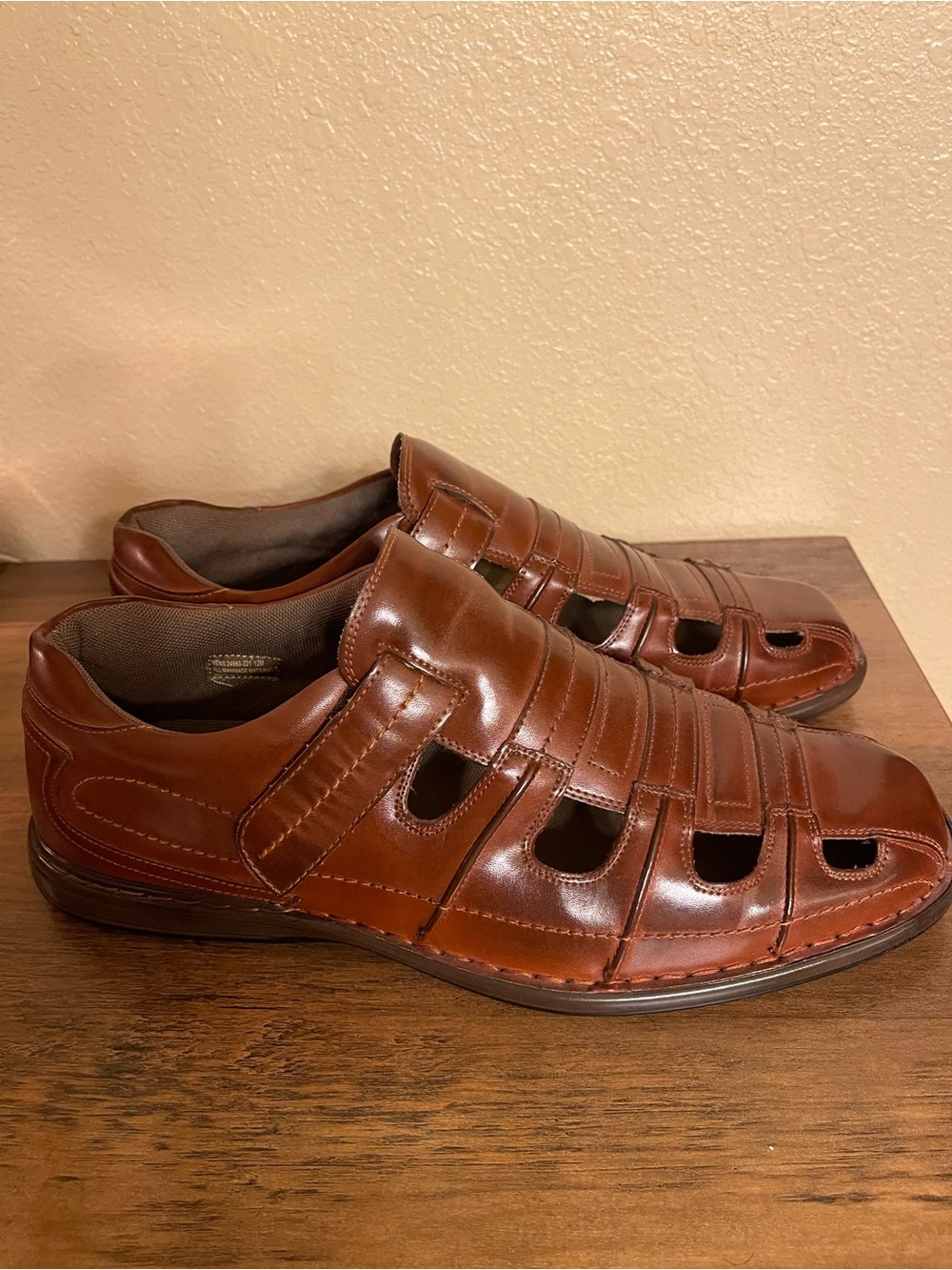 Men's Tracy Adam’s Brown Fisherman Sandal